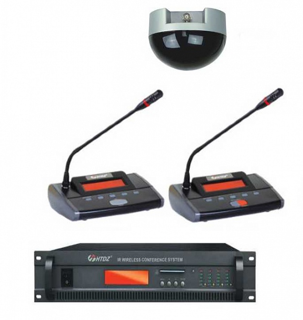 HTDZ HT-8510 беспроводная ИК конференц-система